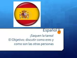 espa ol ii