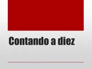contando a diez