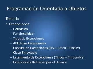programaci n orientada a objetos