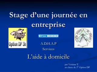 stage d une journ e en entreprise