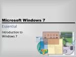 Essential - slide 1