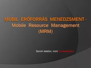sonim telefon mint munkaeszk z