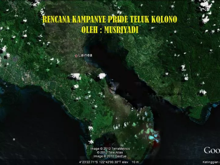 rencana kampanye pride teluk kolono oleh musriyadi