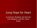Jump Rope for Heart - slide 1