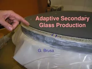 Adaptive Secondary Glass Production