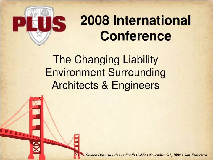 the changing liability environment surrounding architects engineers