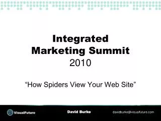 Integrated Marketing Summit 2010