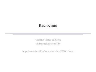 racioc nio