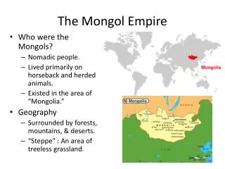 The Mongol Empire