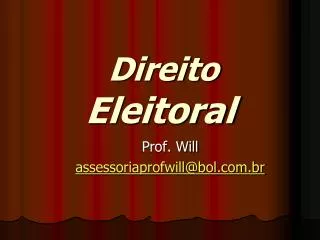direito eleitoral
