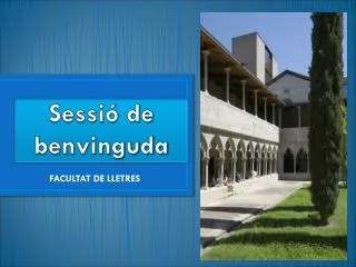 sessi de benvinguda