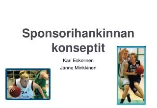 sponsorihankinnan konseptit