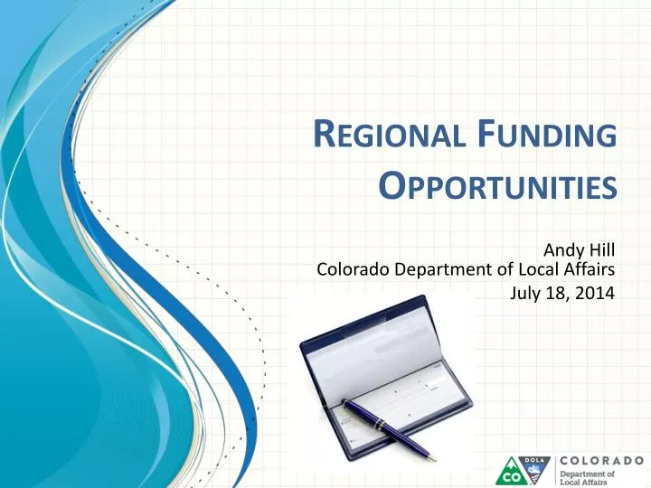 regional funding opportunities