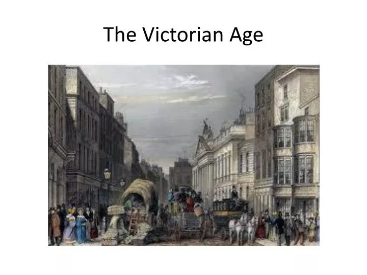 the victorian age