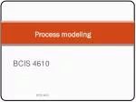 Process modeling - slide 1