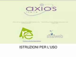 istruzioni per l uso