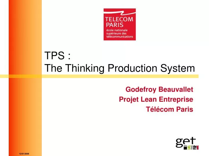 tps the thinking production system