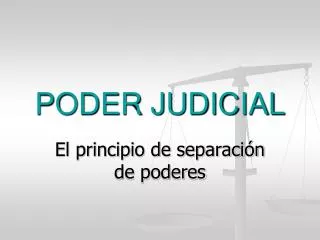 PPT - Poder Judicial PowerPoint Presentation, Free Download - ID:13334817