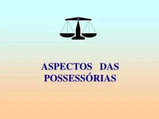 aspectos das possess rias