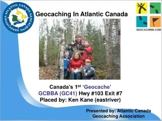 Geocaching In Atlantic Canada