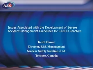 Issues Associated with the Development of Severe Accident Management Guidelines for CANDU Reactors