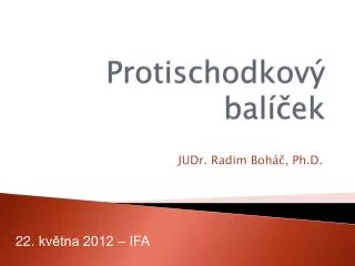 protischodkov bal ek