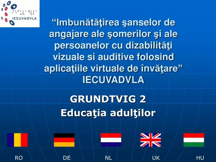 grundtvig 2 educa ia adul ilor