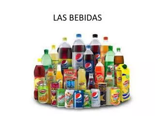 las bebidas