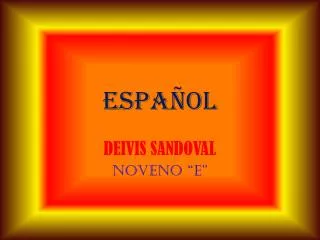 espa ol