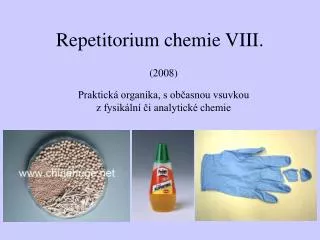 repetitorium chemie viii