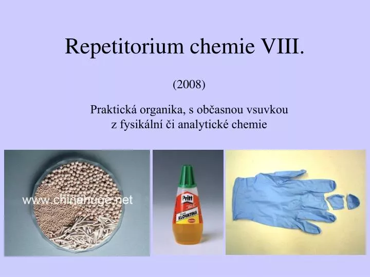 repetitorium chemie viii