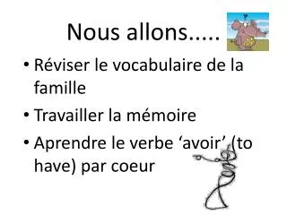 nous allons