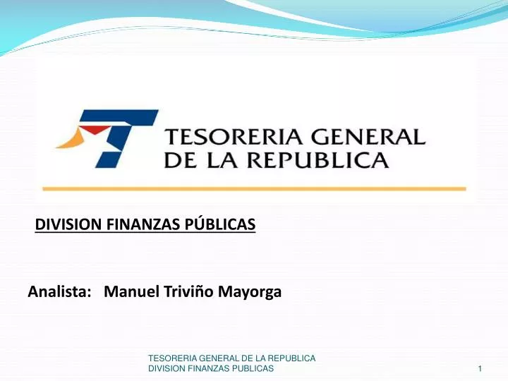 division finanzas p blicas analista manuel trivi o mayorga