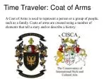 Time Traveler: Coat of Arms