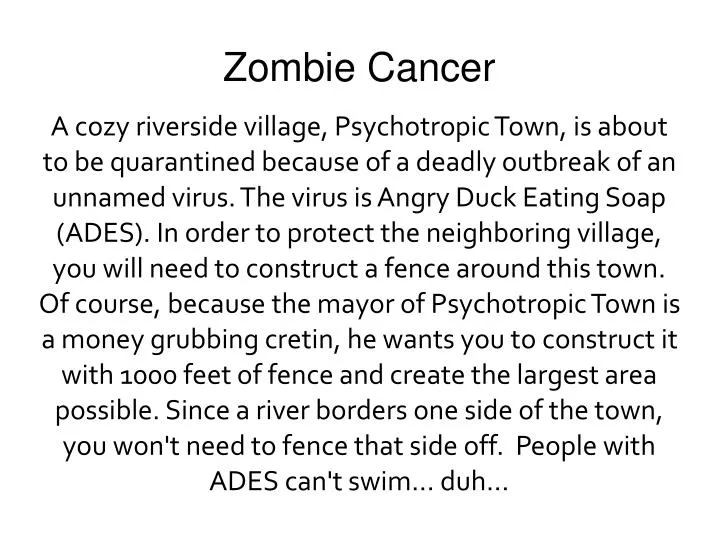 zombie cancer