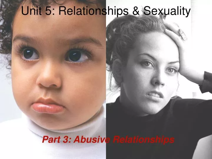 unit 5 relationships sexuality