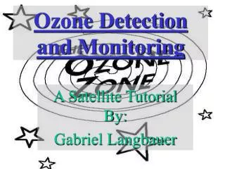 Ozone Detection and Monitoring