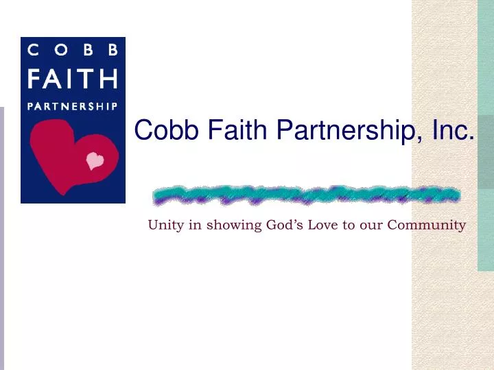 cobb faith partnership inc