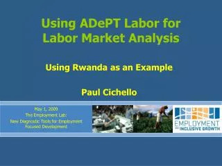 Using ADePT Labor for Labor Market Analysis