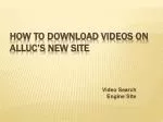 How to Download on Alluc's new site - slide 1
