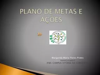 plano de metas e a es