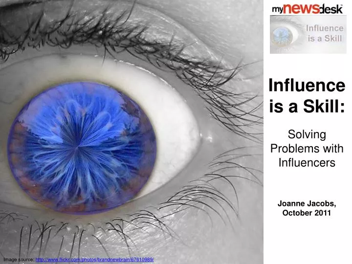 influence is a skill solving problems with influencers joanne jacobs october 2011