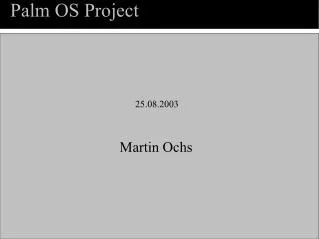 martin ochs