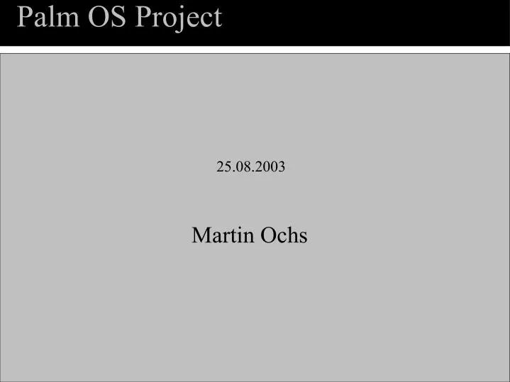 martin ochs