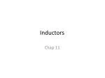Inductors - slide 1