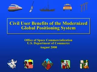 Civil User Benefits of the Modernized Global Positioning System