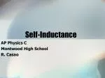 Self-Inductance - slide 1
