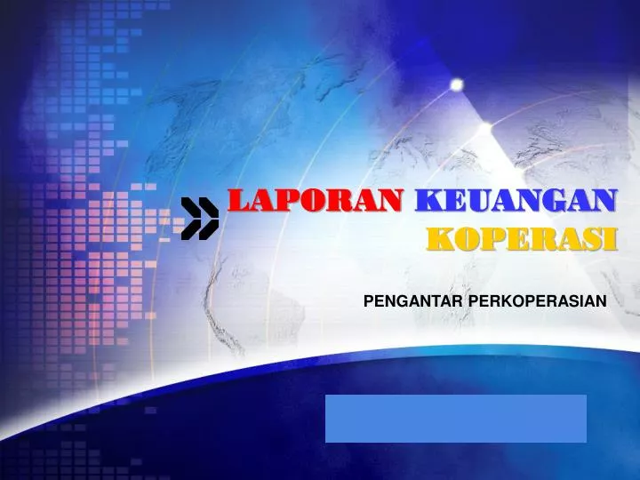 laporan keuangan koperasi