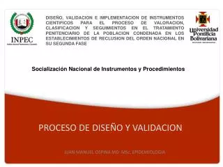 proceso de dise o y validacion