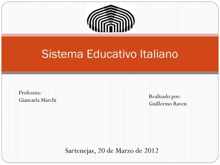 sistema educativo italiano